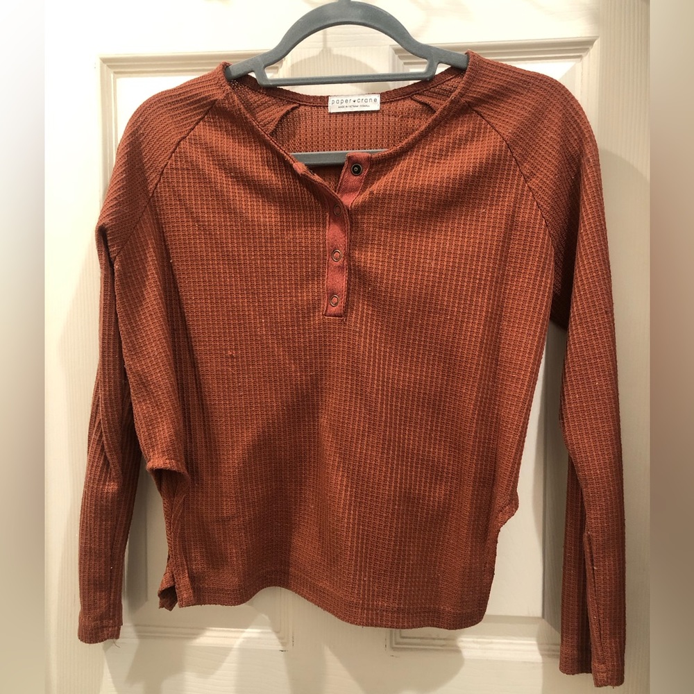 Waffle Thermal Sweater